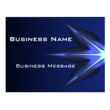 Hi Tech Business Post Card Template