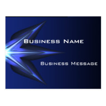 Hi Tech Business Post Card Template