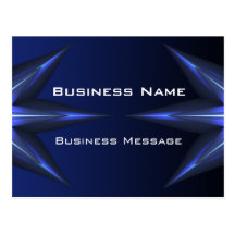 Hi Tech Business Post Card Template