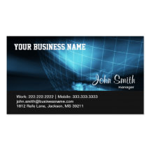 Hi-tech Global Company business card