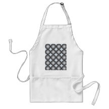 Hi-Tech Silver and Grey Balls Aprons
