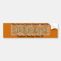 HiApo Niue Inspired Bumper Sticker