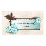 Hibiscus Banner Business Card