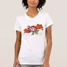 Hibiscus, Copyright Karen j. Williams, KJW T Shirt