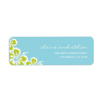 Hibiscus Delight Address Label