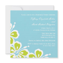 Hibiscus Delight Shower/Rehearsal Dinner Invite