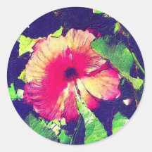 HIBISCUS FLOWER Sticker