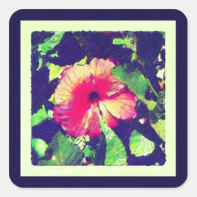 HIBISCUS FLOWER Sticker