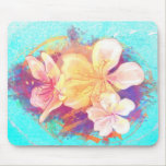 Hibiscus Splash Mousepad mousepads