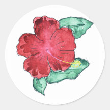 Hibiscus Sticker