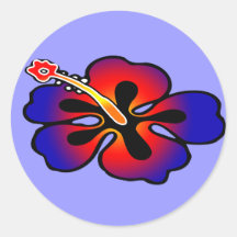 Hibiscus Sticker