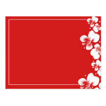 Hibiscus Tea Party Postcard