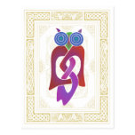 Hibou celtique II Cartes Postales
