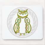Hibou celtique tapis de souris