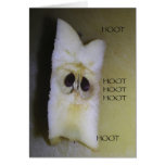 HIBOU Halloween heureux ! Carte De Vœux