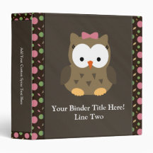 Hibou mignon de bébé avec l'arc rose
