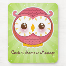 Hibou Mousepad de HooHoo Tapis De Souris