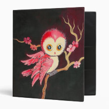 Hibou rouge doux
