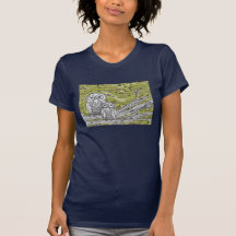 Hiboux et T-shirt des papillons 2