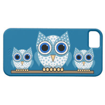 hiboux mignons coques Case-Mate iPhone 5
