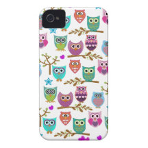 Hiboux variables d'arrière - plan coques iPhone 4