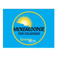 Hickenlooper 2010 Postcard