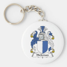 Hickman Family Crest Keychain