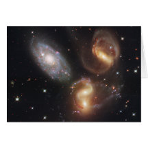 Hickson Compact Group 92 Stephan's Quintet Greeting Cards