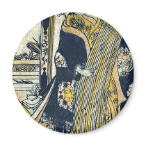 Hidari izutsu  by Nishimura, Shigenaga Ukiyoe Fridge Magnet