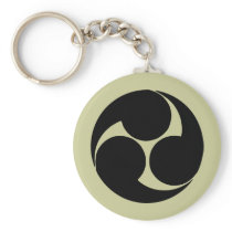 Hidari mitsudomoe, Japan keychains