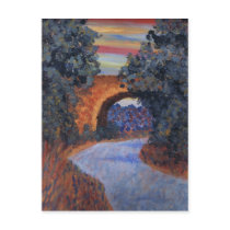 hidden bridge post card