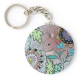 Hidden Rabbit Keychain