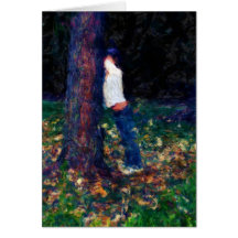 "Hide and Seek" Greeting Card