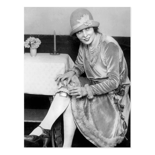 Hide the Flask, 1920s Post Card