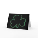 Hidey ho shamrock card