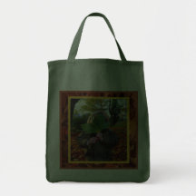 Hiding Behind a Leaf Tote Bag