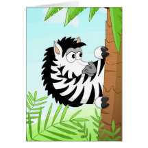 Hiding zebra cards