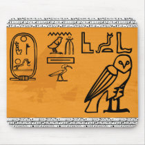 Hieroglyphics Mousepad