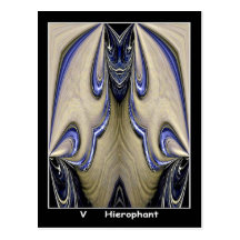 Hierophant Tarot Card Postcards