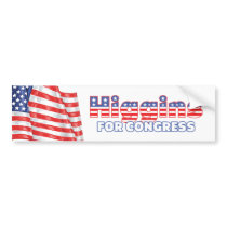 Higgins for Congress Patriotic American Flag Bumper Sticker
