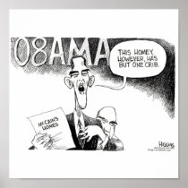 Higgins Obama's Crib Poster