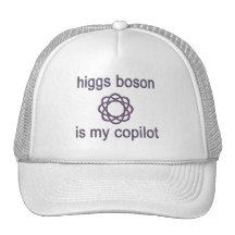 Higgs Boson Is My Co Pilot Physics Humour Trucker Hats