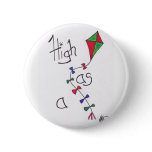 High as a kite buttons