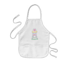 high chair apron