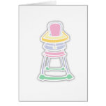 High Chair Greeting Card