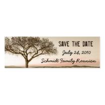 High Country Save the Date Bookmark Card Business Card Templates