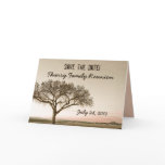 High Country Save the Date Family Reunion Card