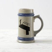 High diving coffee mug