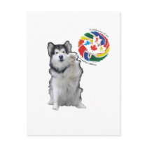 High Five - A celebration of our Canadian Athletes postcards