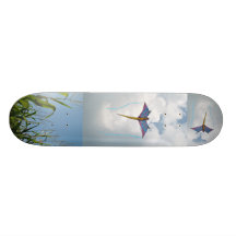 High Flying Kite Skateboard
